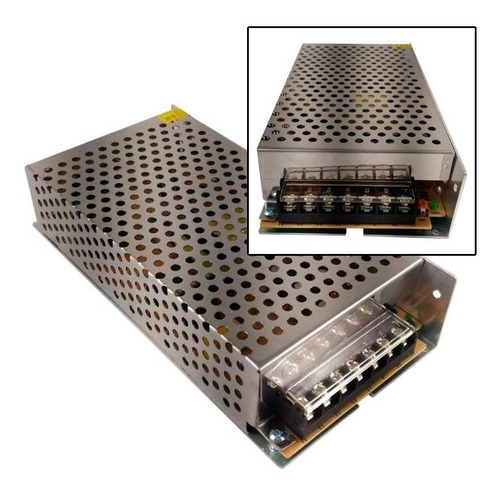 Fonte Chaveada 15a 12v 180w Sem Barulho Cftv Fita Led Carro