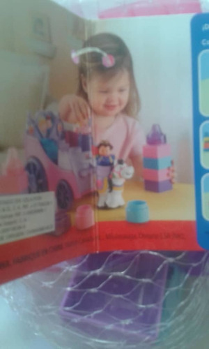 Juguete Carrosa Crea Con Bloques Fischerprice Little People
