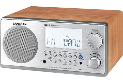 Imagen 3 de 7 de Radio Sangean Digital Am Fm Wr-2 Madera