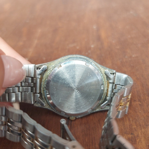 Relógio Oremte Quartz Vidro Detalhe Quadrado Pulso