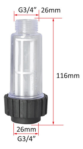 Accesorios De Filtro De Agua Lavadora De Alta Presión