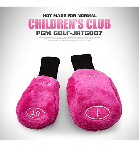 Set De Golf Pgm Junior Pink Rh De 3 A 5 Años