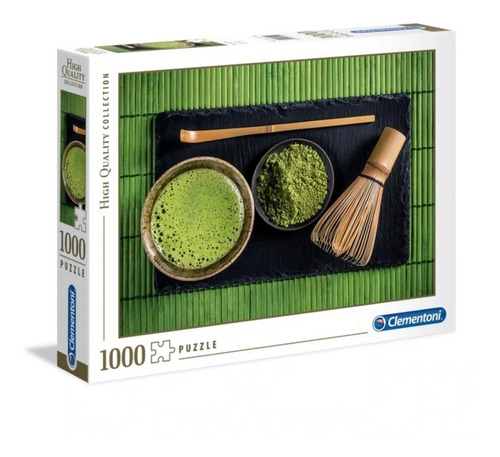 Rompecabezas Clementoni 1000 Té Matcha Tea Puzzle La Plata