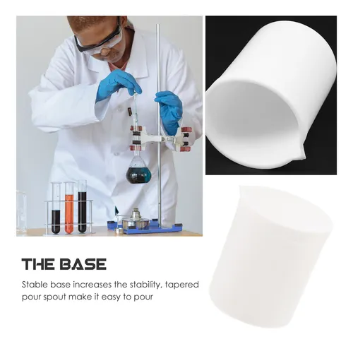 Vasos De Ptfe, Equipo De Laboratorio, Tazas Medidoras De Ptf