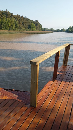 Casa En Venta Isla Delta 1ra Seccion Tigre. Toda De Material Ideal Vivienda Permanente, Fin De Semana O Alquiler. Tomo Permuta Casa 2 Ambientes Con Jardin Y Pileta Zona Pilar, Benavidez