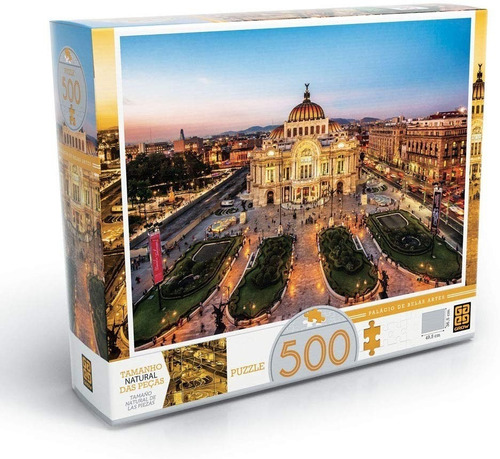 Puzzle 500 Peças - Palácio De Belas Artes - Grow
