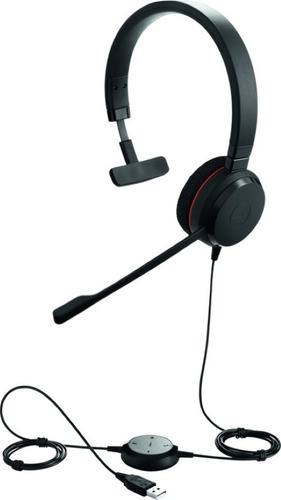 Diadema Monoaural Con Microfono Jabra Evolve 20ms Mono Us /v