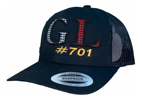 Gorra Jgl Snapback Trucker Curva Joaquin Guzmán Yupoong