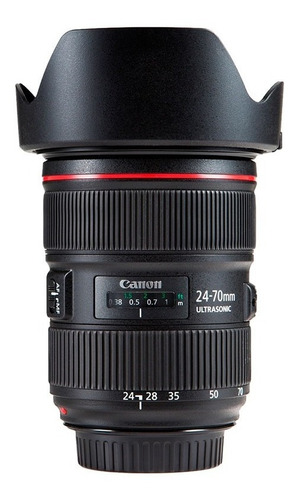 Imagem 1 de 4 de Lente Canon Ef 24-70mm F/2.8l Ii Usm Garantia Canon Brasil 