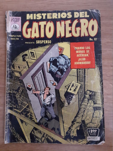 Cómic Misterios Del Gato Negro Número 87 La Prensa 1959