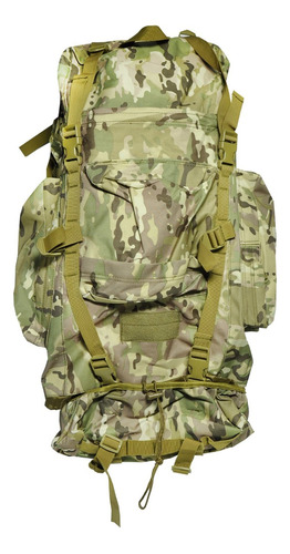 Mochila Gear 65l Multicam Tactica Ejercito Montaña Trekking