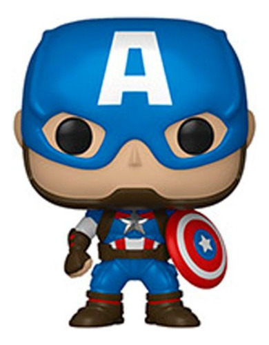 Capitán América Funko Pop Llavero Y Playera Talla M