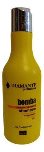 Shampoo Bomba Mega Hidratante Diamante Profissional 300ml