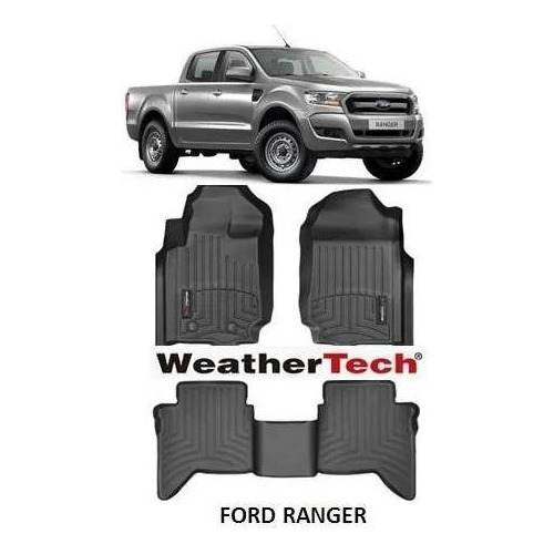 Alfombras Weathertech Ford Ranger 2020-2023