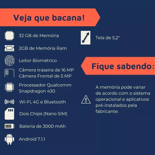 Moto G5s Dual Sim 32 Gb Prata 2 Gb Ram | Envio Prioritário