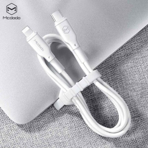 Cable Para iPhone Type C 1.2m Blanco Uso Rudo Carga Rápida