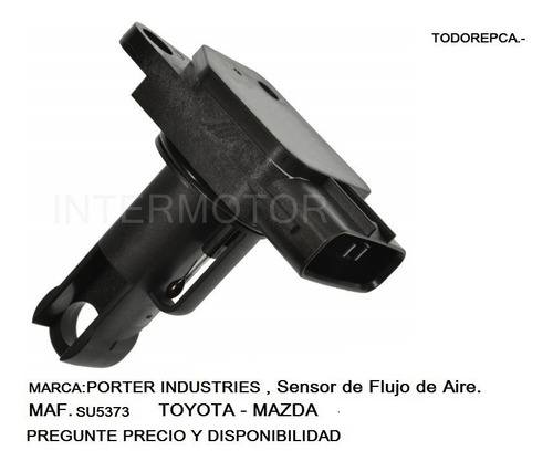 Sensor Maf Mazda 2 Mazda 3 Mazda 5 Mazda 6 Mx-5 Miata Su5373