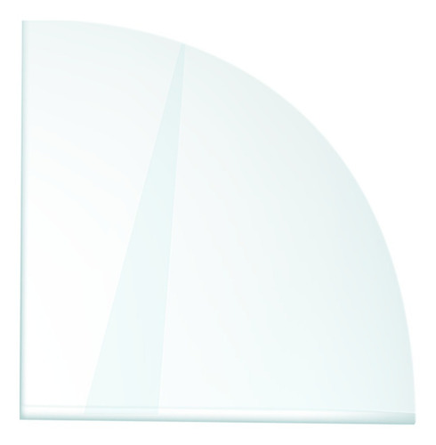 Vidro Modulado 4mm - Raio 30 - Incolor