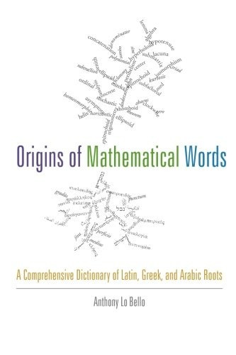 Origins Of Mathematical Words A Comprehensive Dictionary Of 