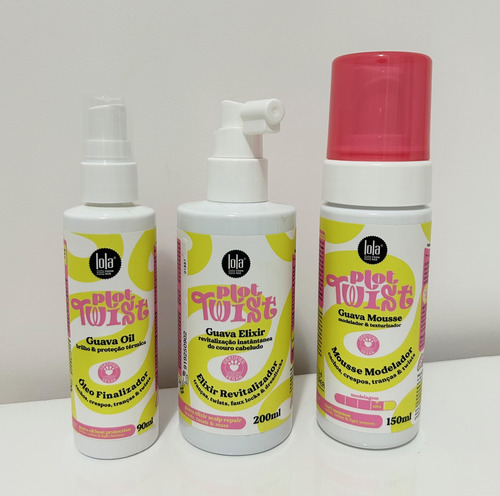 Kit Plot Twist Lola Cosmetics Com 3 Produtos Com Necessaire