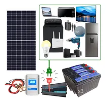 Comprar Kit Solar Autónomo 4320w  Iluminación Electrodomésticos C
