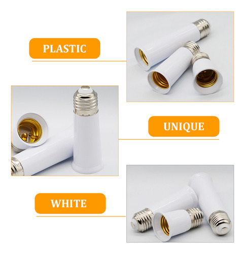 Adaptador De Enchufe Para Bombilla E27, Soporte De Tornillo