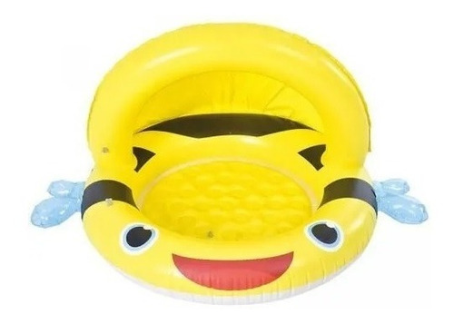 Pileta Inflable Bebe Con Techo Niños Agua Verano Pelotero