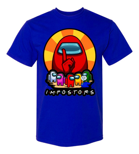 Remera Camiseta Algodon Amongs Us Impostor