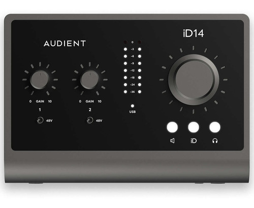 Audient Id14 Mkii - Interfaz De Audio Premium 2x6 | Garantía