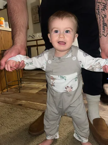 Bavader Ropa De Bebe Nino De Manga Larga Con Estampado De An
