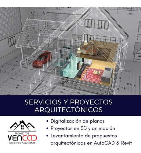 Imagen 4 de 4 de Dibujo Planos De Autocad, Digitalizacion, Revit 2d Y 3d