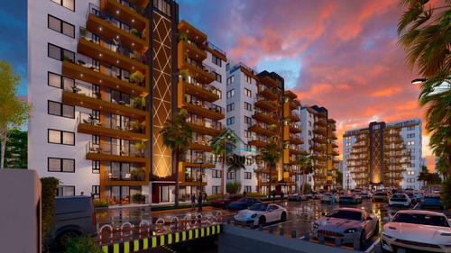 Apartamento En Venta En Planos En Torre En Urb. Thomen Santiago Wpa06