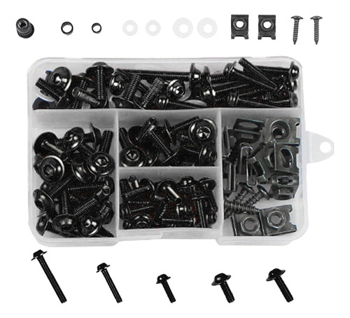 177pcs / Set De Pernos De Carenado De Motocicleta M5 M6