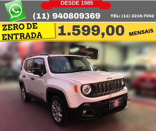 Jeep Renegade 1.8 Longitude Flex Aut. 2016 Zero De Entrada