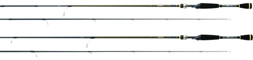 Daiwa 0001-4046 Airx662mfs Aird-x 6'6  2 Piezas, Negro