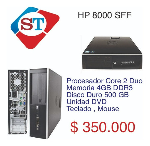 Hp Core2duo Excelente Precio