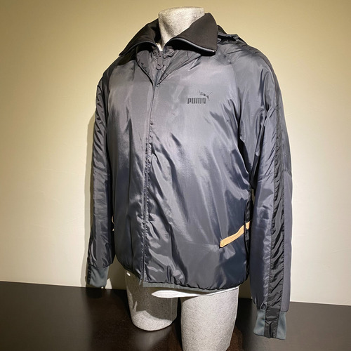 Puma Chamarra Deportiva Gris Talla M (Usado)