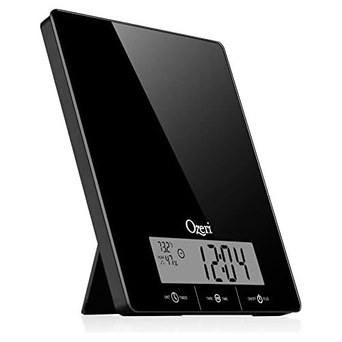 Touch Iii Kitchen Scale In Tempered Glass, 22 Lbs (10 K...