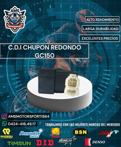 C.d.i Chupon Redondo Cg150