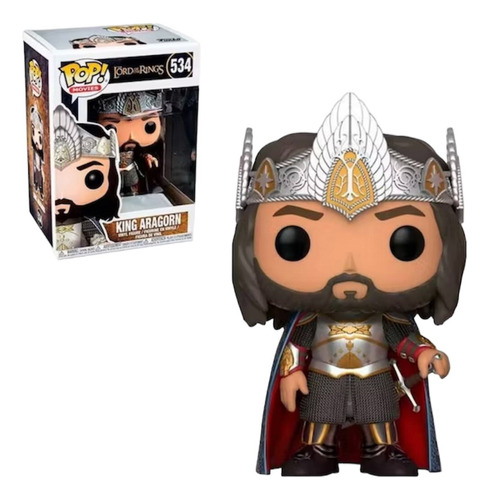 Funko Pop! El Señor De Los Anillos King Aragorn #534