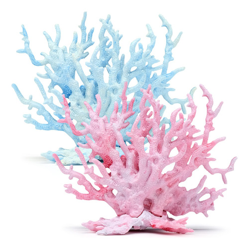 Bllremipsur 2 Adornos De Coral Para Acuario, Decoracion De A