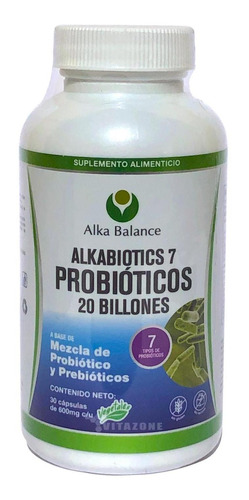 Probioticos 20 Billones 30 Cápsulas