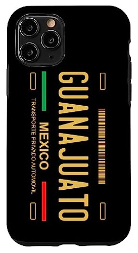 Funda Para iPhone 11 Pro Guanajuato License Plate