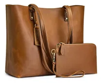 Comprar Kattee Bolsos De Cuero Genuino Para Mujer Bolso De Hombro Co