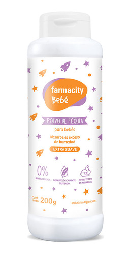 Fécula Farmacity Bebé X 200 G