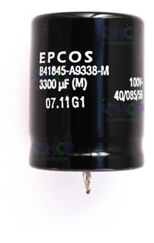 Capacitor Eletrolítico 3300uf X 100v X 85°c