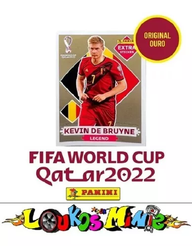 KEVIN DE BRUYNE BRONZE - EXTRA LEGEND (Bélgica) - Figurinha Original - Não