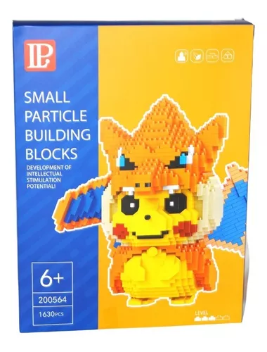 Rompecabezas 3d Pikachu Charizard Mini Bloques Armables | Mr. Gadgets Mx