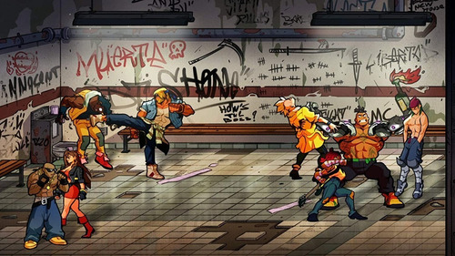Streets of Rage 4 Standard Edition Dotemu PS4 Físico