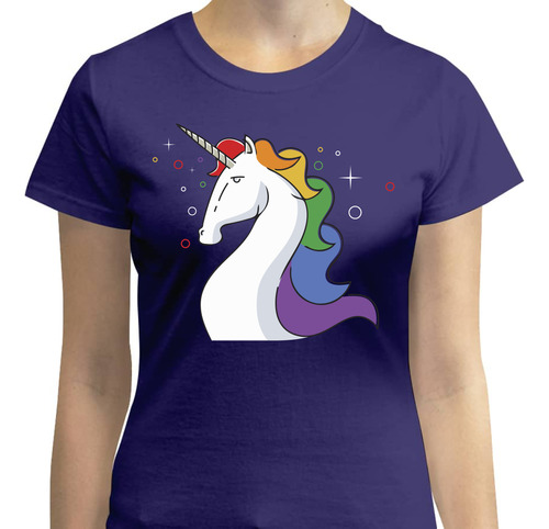 Playera Moda Orgullo Unicornio - Mujer - Corn Pride